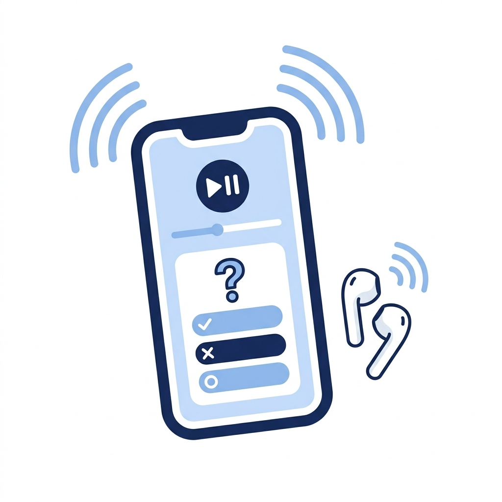 Hands-free audio learning with Sokqa's Listen-through Mode